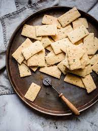 Parmesan Chive And Garlic Keto Crackers Peace Love And Low Carb Recipe Low Carb Crackers Low Carb Snacks Low Carb Keto Recipes