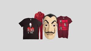 La casa di carta, quell'errore nel primo episodio che non tutti hanno notato; La Casa Di Carta 3 Maglietta Maschera Gennaio 2019 Sconti Migliori