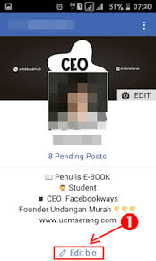 Cara membuat bio keren di facebook. Kata Kata Bio Fb Keren Singkat