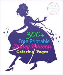 Here is the enchanted world with incredible adventures. Free Printable Disney Princess Coloring Pages