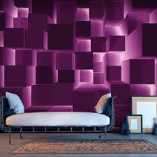 Papier Peint Purple Hit Un Produit Original De Wall Designers Pour Enrichir Votre Inter Papier Peint Peintures Murales De Papier Peint Papier Peint Mural