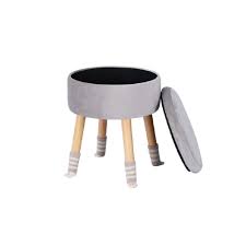 Aujourd'hui sur rakuten, 70 tabouret coffre de rangement vous attendent au sein de notre rayon. Wewoo Flanelle Moderne En Bois Massif Tabouret Epaissie Avec Petit De Rangement Pour Salon Gris Clair Chaises Rue Du Commerce