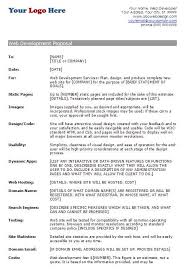 Sponsorship Package Template Proposal Templates Web Design Proposal Event Proposal Template