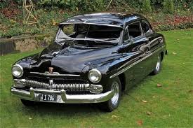 Image result for Black 1950 Mercury