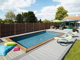 terrasse de piscine bois photos