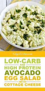 Avocado Egg Salad Video Kalyn S Kitchen Recipe In 2020 Avocado Egg Salad Egg Salad Avocado Egg