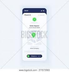 Checking in tochid check (free). Social Check App Vector Photo Free Trial Bigstock