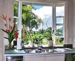 Suspended Medium Kitchen Garden Window Window Over Sink Garden Windows