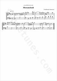 Shenandoah for brass quartet by traditional digital sheet music. Shenandoah Trad American Free Flute Sheet Music Flutetunes Com