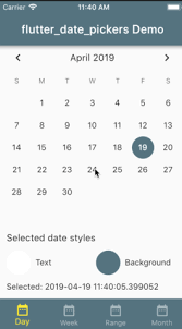 Well, i finally made one, although it's just a todo architecture of the todo app. Flutter Date Pickers Without Dialog Flutter Tutorial