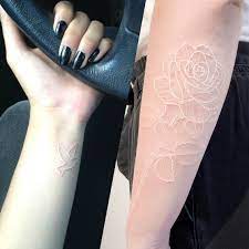 Some arts are considered great because they are timely, some are wicked, and some are utterly bizarre. 2021 The Most Beautiful Tattoos Done In White Ink Photo Album