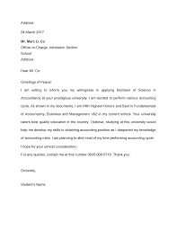 Most college admissions officers consider emails from students a form of demonstrated interest or the degree to which you express an interest in attending a school. Sample Of College Admission Letter Studocu