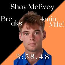Great result for KCH athlete Shay McEvoy in breaking 4 minute mile. Joining  Cathal O'Reilly & Eoin Everard in club athletes who have achieved this  standard!
