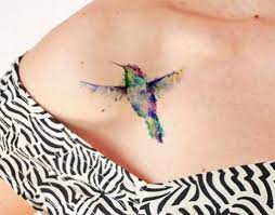 Watercolor Hummingbird Tattoo Tatuajes De Arte Corporal Hermosos Tatuajes Tatuajes Colibri