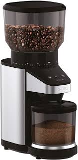 Krups f203 electric spice and coffee grinder with stainless steel blades. Krups Scale Burr Coffee Grinder