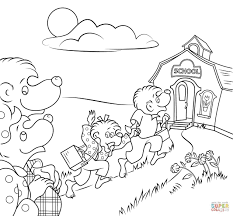 Pin By April Dikty Ordoyne On Berenstain Bears Bear Coloring Pages School Coloring Pages Coloring Pages