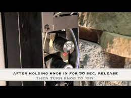 Typically it is a spider we. How To Light Pilot Light On Gas Or Propane Fireplace M4v Youtube