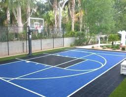 When it comes to building your court, this likely doesn't this means most backyard basketball courts will involve a bit of excavation, leveling, and drainage. How To Build The Best Backyard Basketball Court Guides And Reviews