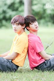 (dressed as their tough students skits ) eatjin 솝's hwagae market source: Facebook