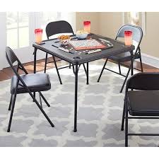 Mainstays Folding Game Table Walmart Com Card Table And Chairs Table And Chair Sets Table Games