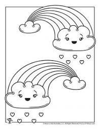 Download cat coloring sheets for free. Kawaii Printable Coloring Pages Woo Jr Kids Activities
