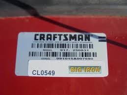 Craftsman diehard 42 mower, mechanic special, has mechanical issues, will need battery, sold as is no warranty key words: 2016 Craftsman T2400 Lawn Mower Bigiron Auctions