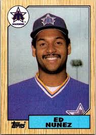 1987 Topps #427 Ed Nunez