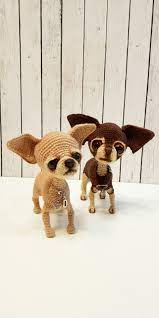 Chihuahua Crochet Dog Patterns Diy Crochet Toys Crochet Animal Patterns
