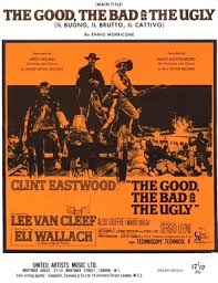 Johnny hallyday incarne le bon. Partition Ennio Morricone Le Bon La Brute Et Le Truand The Good The Bad And The Ugly