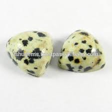 Handmade 1 Pair Dalmatian Jasper From Mexico 11 85 Cts Trillion Cab 12x12mm Semi Precious Stones For Jewelry Ig2717 Buy Semi Precious Stones