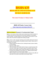 Quantitative research demands focus and precision from the researcher. Bshs 435 Week 1 Quantitative And Qualitative Research Methods Paper By Mgt 498 Issuu