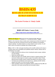 Sample paper in scientific format; Bshs 435 Week 1 Scientific Method And Steps In Scientific Inquiry Paper By Mgt 498 Issuu