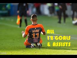 Montpellier forward andy delort expressed his desire in representing the . Andy Delort All 12 Goals Assists 2018 2019 Youtube