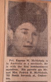 Coshocton County Goes to War part 162. WWII Dan and June Markley collection  Helen and Francis Overholt collection Carol Wears collection Cliff Finton  collection Larry Stahl's collection