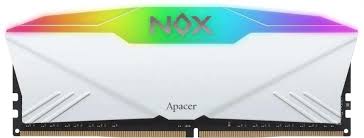 Ram Apacer NOX RGB White 16GB DDR4 3200MHz AH4U16G32C28YNWAA-1