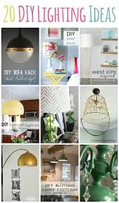 20 Diy Lighting Ideas Light Fixtures Lamps And More Diy Lighting Diy Chandelier Diy Light Fixtures