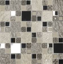 Beige Metal Textured Glass Mosaic Kitchen Backsplash Tile 12 X 12 Sheet Contempo Kitchen Wall Tiles Modern Beautiful Kitchen Tiles Modern Kitchen Flooring