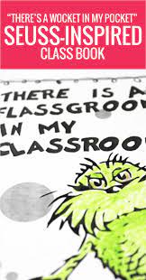 There S A Wocket In My Pocket Seuss Inspired Class Book Class Book Kindergarten Rhyming Seuss