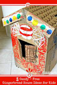 The kids will love these activities! Candy Free Gingerbread House Ideas For Kids
