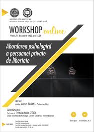 Specializari facultatea de psihologie si stiinte ale educatiei din iași. Workshop Online Abordarea PsihologicÄ A Persoanei Private De Libertate Universitatea Petre Andrei Din Iasi