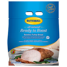 Using a 3 to 5 pound bird, this roast comes together in under 90 minutes and is sure to be a crowd pleaser. Save On Butterball Turkey Breast Boneless Ready To Roast Order Online Delivery Stop Shop