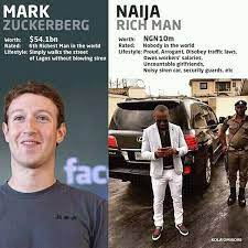 They like to match colours when they step out to get drinks. Checkout The Attitude Of A Rich White Man And That Of A Rich Nigerian In Pics Nairaland General Nigeria
