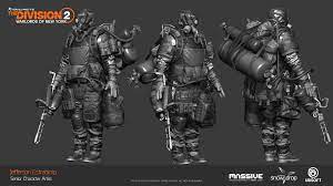 Artstation Tom Clancy S The Division 2 Warlords Of New York Characters Jefferson Estrabinio Tom Clancy The Division Tom Clancy Clancy