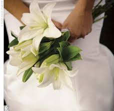 Wedding bouquet about wedding rings. Flowers White Lily Wedding Bouquets 41 Ideas