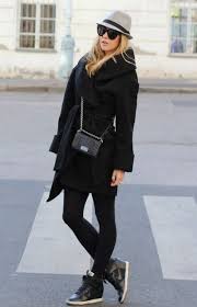 31 Ideas For Sneakers Wedge Black Cheap Shoes Sneaker Outfit Fall Wedges Outfit Black Wedge Sneakers Outfit