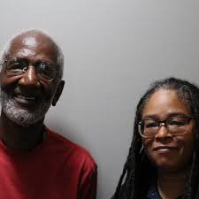 Kia Harrell and Maurice Noble