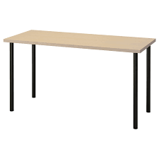 Shop birch lane for farmhouse & traditional desks, in the comfort of your home. Malskytt Adils Desk Birch Black Ikea