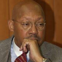 Retired Air Force Col. William Driggers Jr. salutes