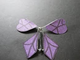 Use your fingers to gently push the tab section up towards you. How To Make A Twirling Paper Butterfly 19 Steps With Pictures Instructables