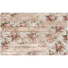 I've been really interested in paper flower making this summer. Re Design Decoupage Decor Tissue Paper Shabby Floral
